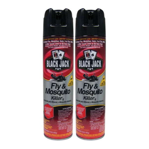 Black Jack Fly & Mosquito Killer - Cherry Scent, 10oz. (283g) (Pack of 2)