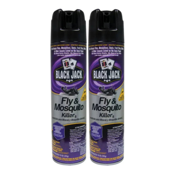 Black Jack Fly & Mosquito Killer - Lavender Scent, 10oz. (283g) (Pack of 2)