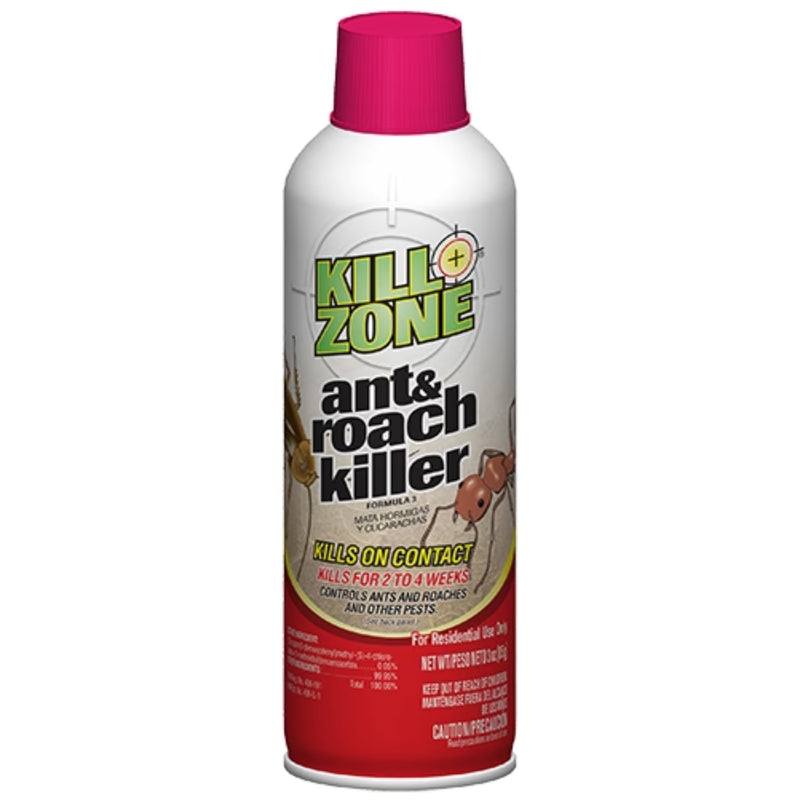 Kill Zone Ant & Roach Killer, 3oz. (85g)