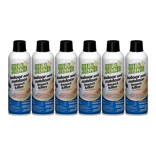 Kill Zone Indoor and Outdoor Insect Killer, 3oz. (85g) (Pack of 6)