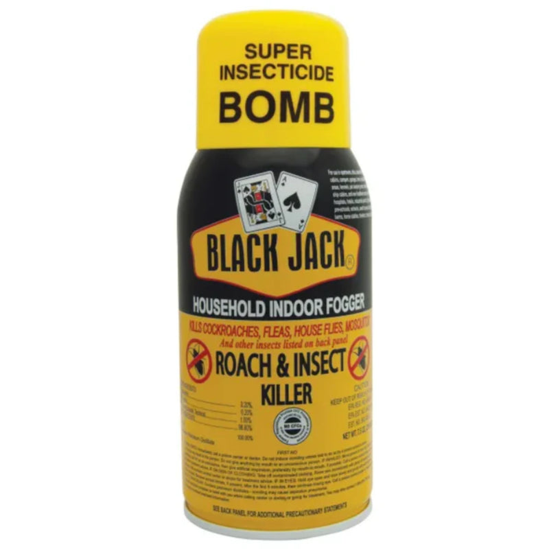 Black Jack Household Indoor Fogger Roach & Insect Killer, 7.5oz