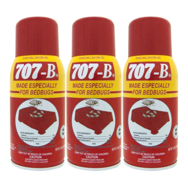 707-B Bedbug & Flea Killer, 7.5oz (Pack of 3)