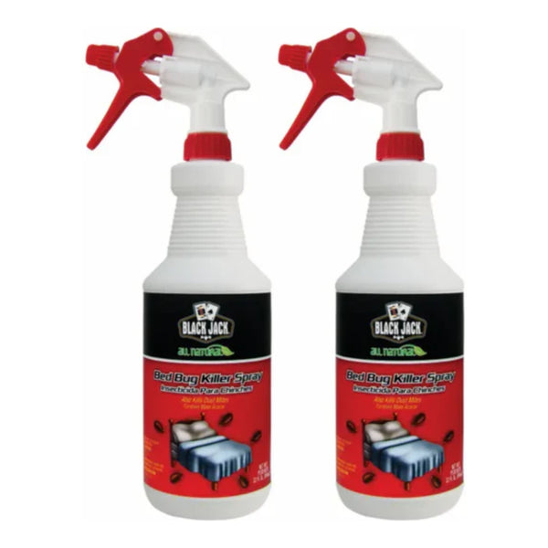 Black Jack All Natural Bed Bug Killer, 32 fl. oz. (946ml) (Pack of 2)