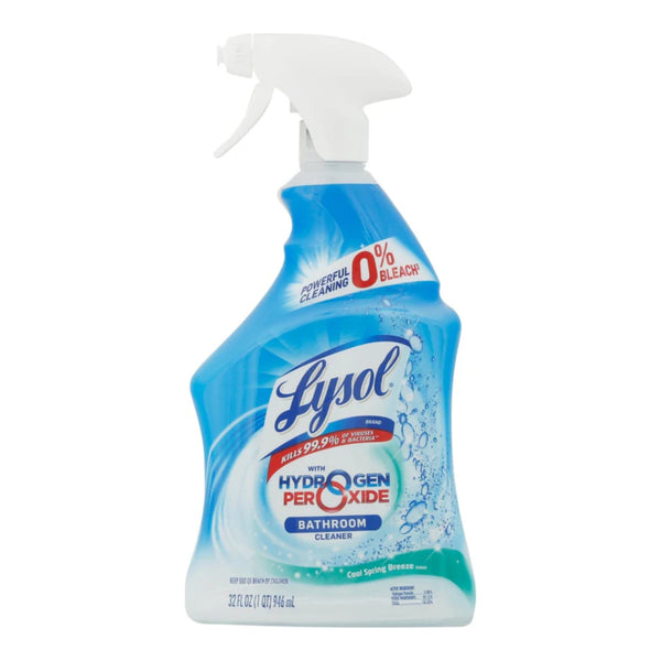 Lysol Bathroom Cleaner with Hydrogen Peroxide Action, 22oz (650ml)