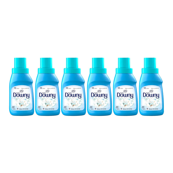 Ultra Downy Cool Cotton Fabric Softener / Conditioner, 10oz (306ml) (Pack of 6)