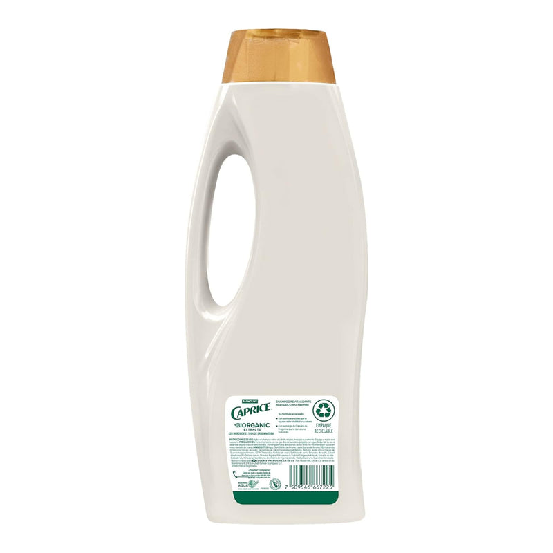 Caprice Shampoo Biogranic Extracts Aceites De Coco y Bamboo, 730ml