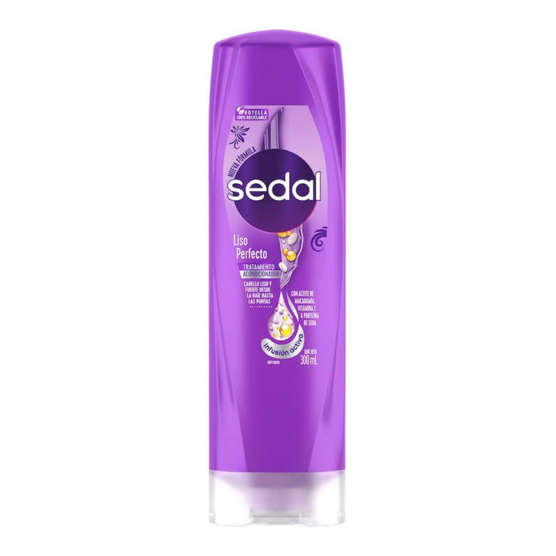 Sedal Acondicionador Liso Perfecto, 300ml (10.15oz.)