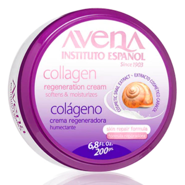 Avena Instituto Español Collagen Colágeno Regeneration Cream, 6.8oz