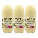 Avena Instituto Español Oatmeal Deodorant Roll-On, 2.5oz (75ml) (Pack of 3)