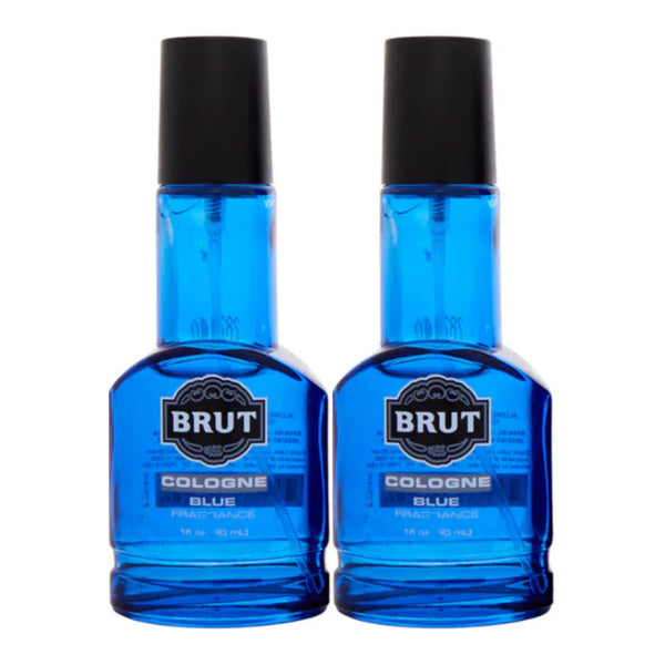 Brut Cologne For Men - Blue Fragrance, 1oz. - Limited Edition (Pack of 2)