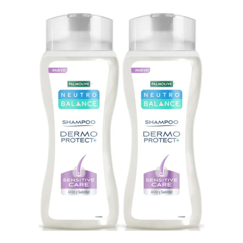 Palmolive Neutro Balance Dermo Protect Sensitive Care Shampoo 375ml (Pack of 2)