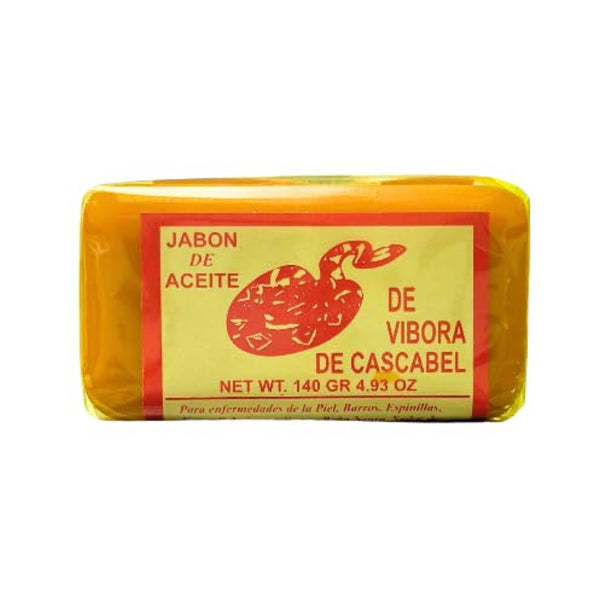 Jabon De Aceite Vibora de Cascabel (Rattlesnake Soap) 4.93oz (140g)