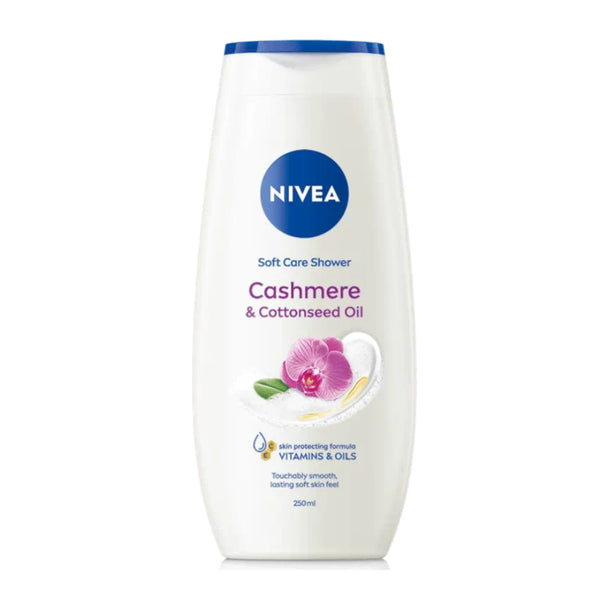 Nivea Cashmere & Cottonseed Oil Shower Gel w/ Vitamins, 8.45oz