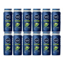 Nivea Men Energy 3-in-1 Shower Gel w/ Mint Extract, 8.45oz (250ml) (Pack of 12)