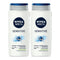 Nivea Men Sensitive 3-in-1 Shower Gel Bamboo Extract 8.45oz (250ml) (Pack of 2)