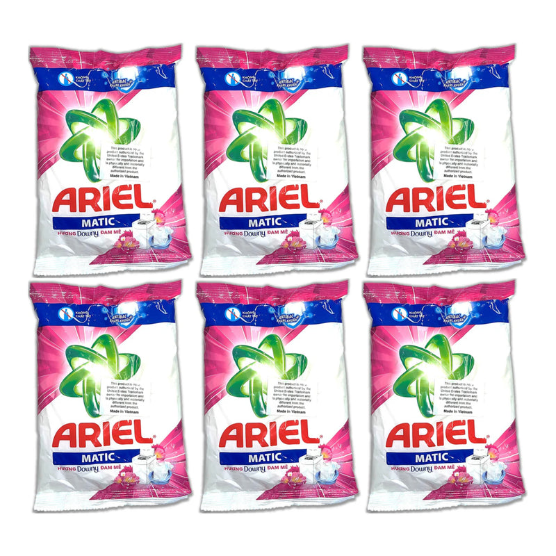 Ariel Laundry Detergent Powder With Downy Passion, 300g (10.05oz) (Pack of 6)