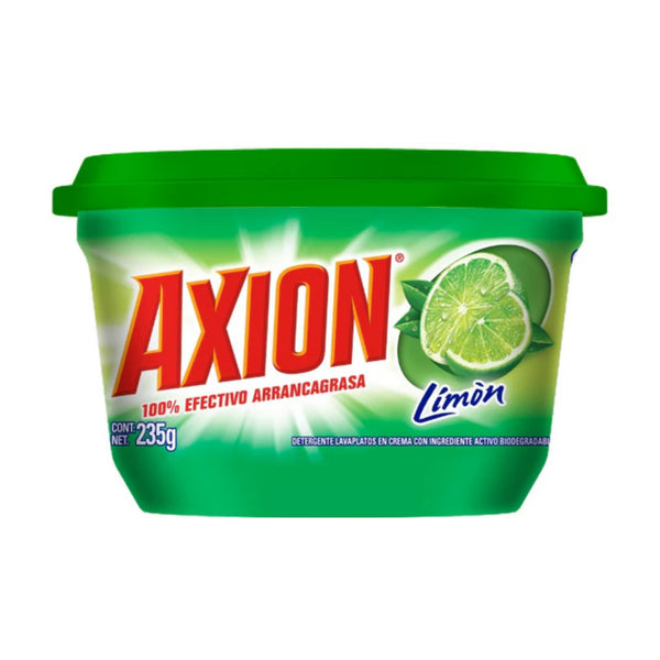 Axion Lemon 100% Effective Grease Stripper - Dishwashing Paste 235g