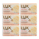 LUX Velvet Touch Bar Soap With Jasmine & Almond Oil, 80g (2.8oz) (Pack of 6)