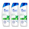 Head & Shoulders Anti-Dandruff Shampoo - Menthol Refresh, 13.5oz (Pack of 3)