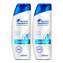 Head & Shoulders Anti-Dandruff Shampoo - Total Care, 13.5oz (400ml) (Pack of 2)