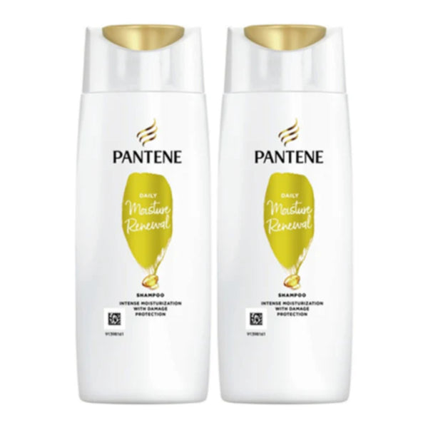 Pantene Daily Moisture Renewal Travel Size Shampoo, 70ml (2.37oz) (Pack of 2)