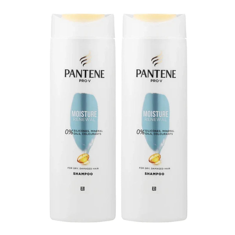 Pantene Pro-V Moisture Renewal Shampoo, 400ml (13.5oz) (Pack of 2)