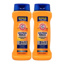 Arm & Hammer Ultra Max 3-in-1 Shampoo Conditioner (Cool Water) 12oz (Pack of 2)