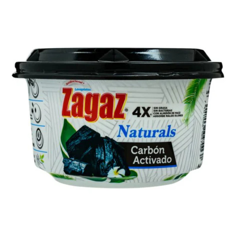 Zagaz Antibacterial Dishwasher Lavaplatos Carbon Activado , 400g