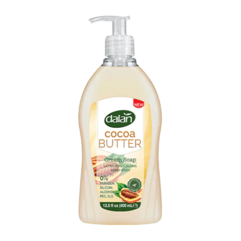 Dalan Cocoa Butter Cream Soap Ultra Moisturizing Hand Wash, 13.5oz.