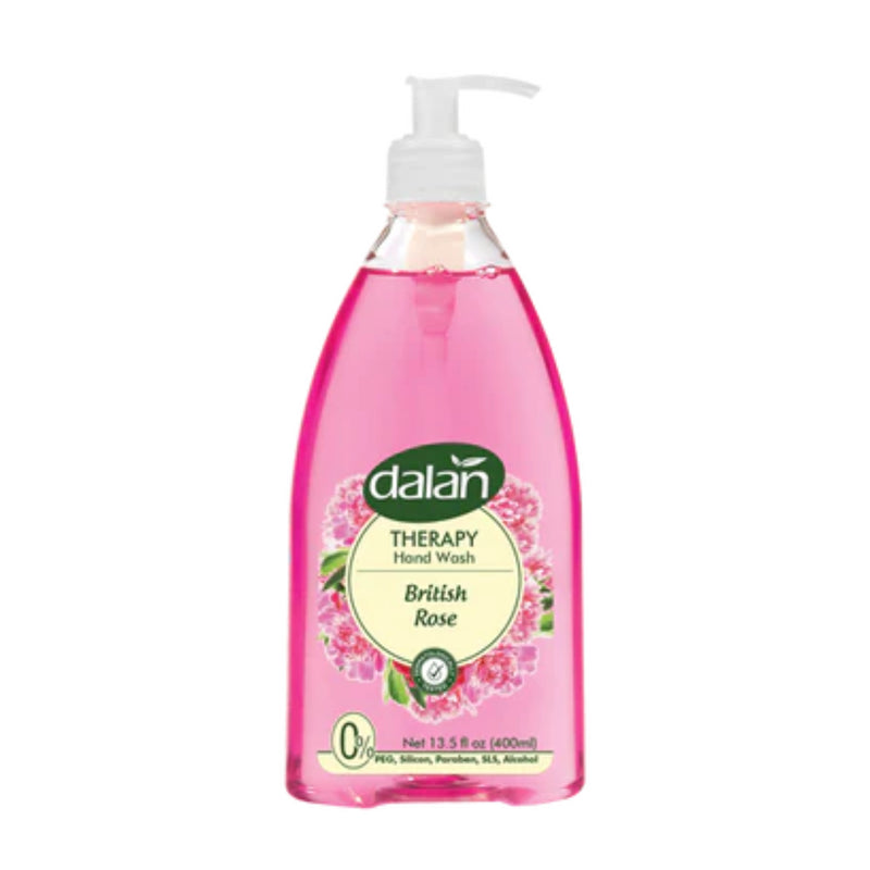 Dalan Therapy British Rose Hand Wash, 13.5oz.