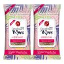 Deodorant Face & Body Wipes for Her - Obsession Scent, 30ct. (Pack of 2)
