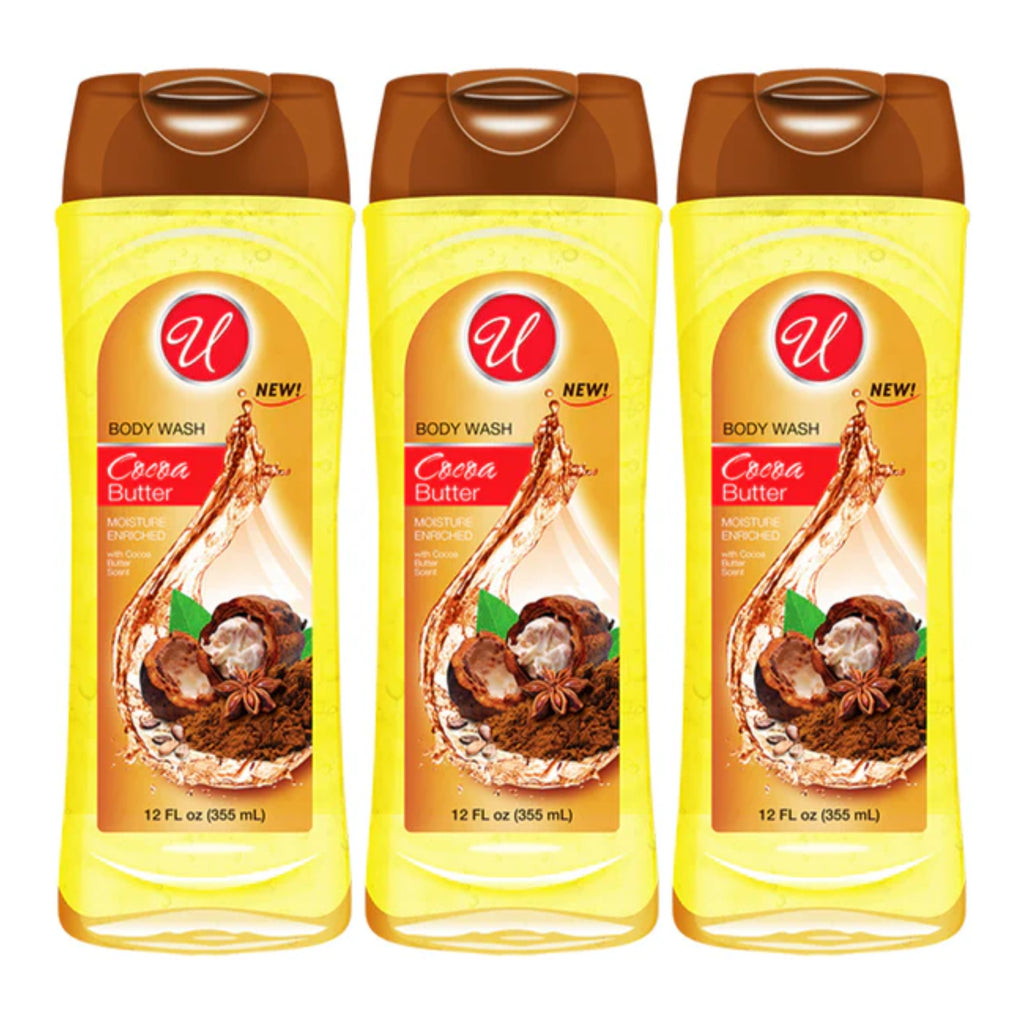 Raspberry Refresh Body Wash with Cocoa Butter Scent, 12oz. (355ml) (Pa ...