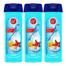 Raspberry Refresh Body Wash with Ocean Breeze Scent, 12oz. (355ml) (Pack of 3)