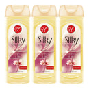 Silky Smooth Body Wash w/ Exotic Peach Blossom & Silk, 12oz (355ml) (Pack of 3)