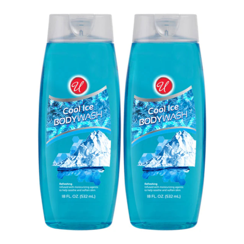 Refreshing Cool Ice Body Wash by Universal, 18fl oz. (532ml)