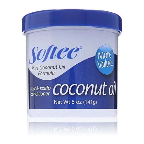 Softee Coconut Oil Hair & Scalp Conditioner, 5oz (141g)