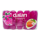 Dalan Wild Roses & Almond Oil Glycerine Soap Bar, 5 Bars, 2.47oz