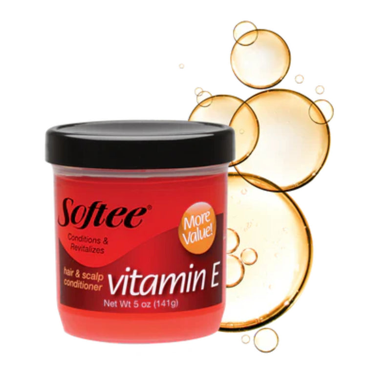 Softee Vitamin E Hair & Scalp Conditioner, 5oz. (141g)