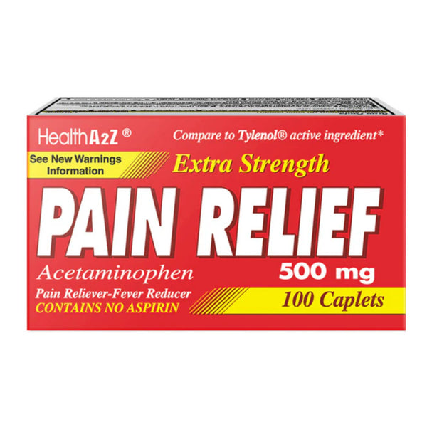 Extra Strength Pain Relief / Fever Reducer (500mg Tablets), 24ct.