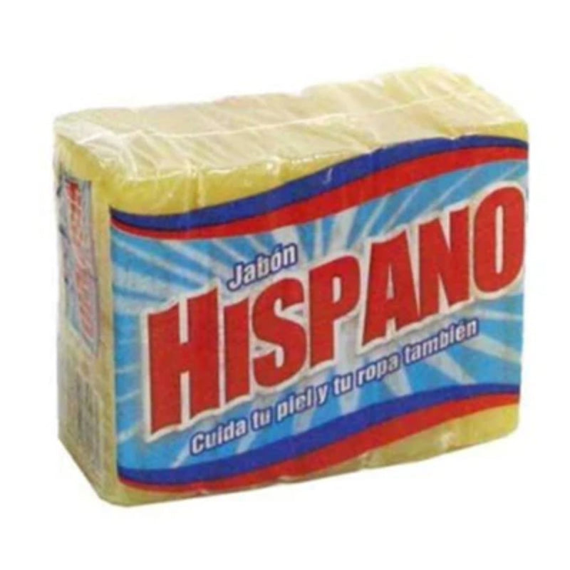 Hispano Jabon Original Cuaba Laundry Soap (5 Pack), 800g (Pack of 6)