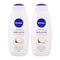Nivea Welcome Sunshine Body Wash Body Cream, 750ml (Pack of 2)