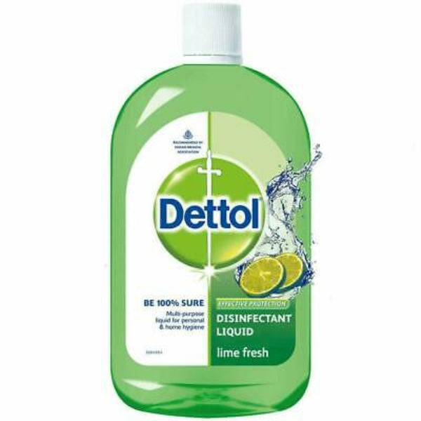 Dettol Multi-Purpose Disinfectant Liquid - Lime Fresh, 200ml