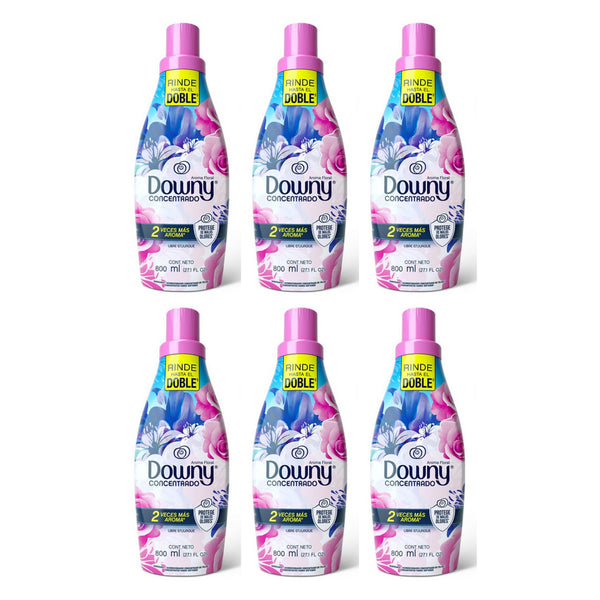 Downy Fabric Softener - Aroma Floral, 800ml (Pack of 6)