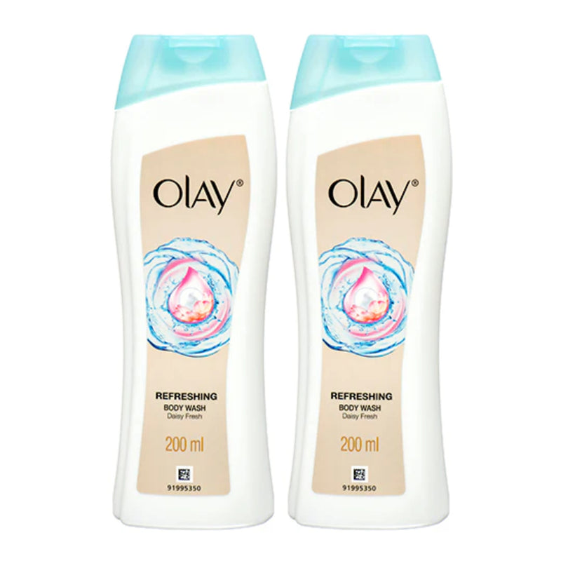 Olay Refreshing Daisy Fresh Body Wash, 200ml (Pack of 2)