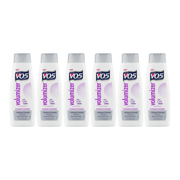 Alberto VO5 Volumizer Conditioner Light & Clean + Biotin, 11 oz. (Pack of 6)