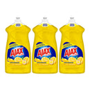 Ajax Ultra Lemon (Super Degreaser) Dish Liquid, 28 oz. (828ml) (Pack of 3)