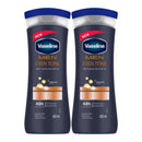 Vaseline Men Even Tone Vitamin B3 & SPF 10 Lotion, 400ml (Pack of 2)