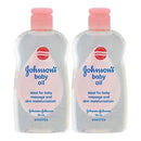 Johnson's Baby Oil, 1.7 oz (50ml) (Pack of 2)