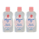 Johnson's Baby Oil, 1.7 oz (50ml) (Pack of 3)