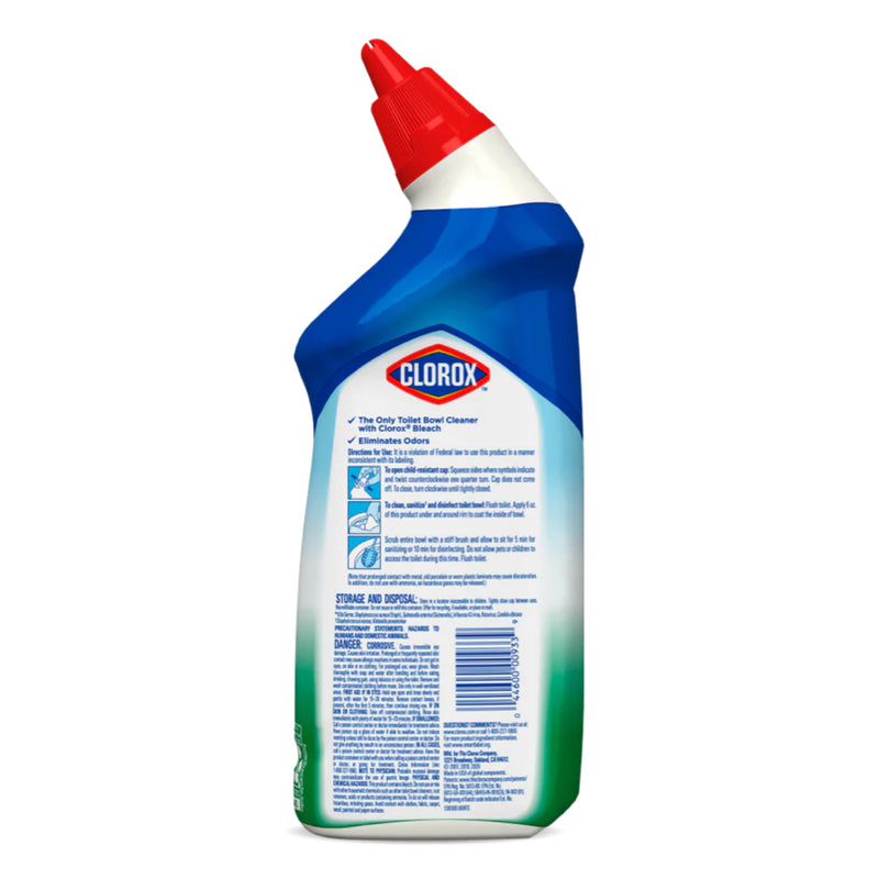 Clorox Toilet Bowl Cleaner with Bleach - Fresh Breeze Scent, 24 Oz.